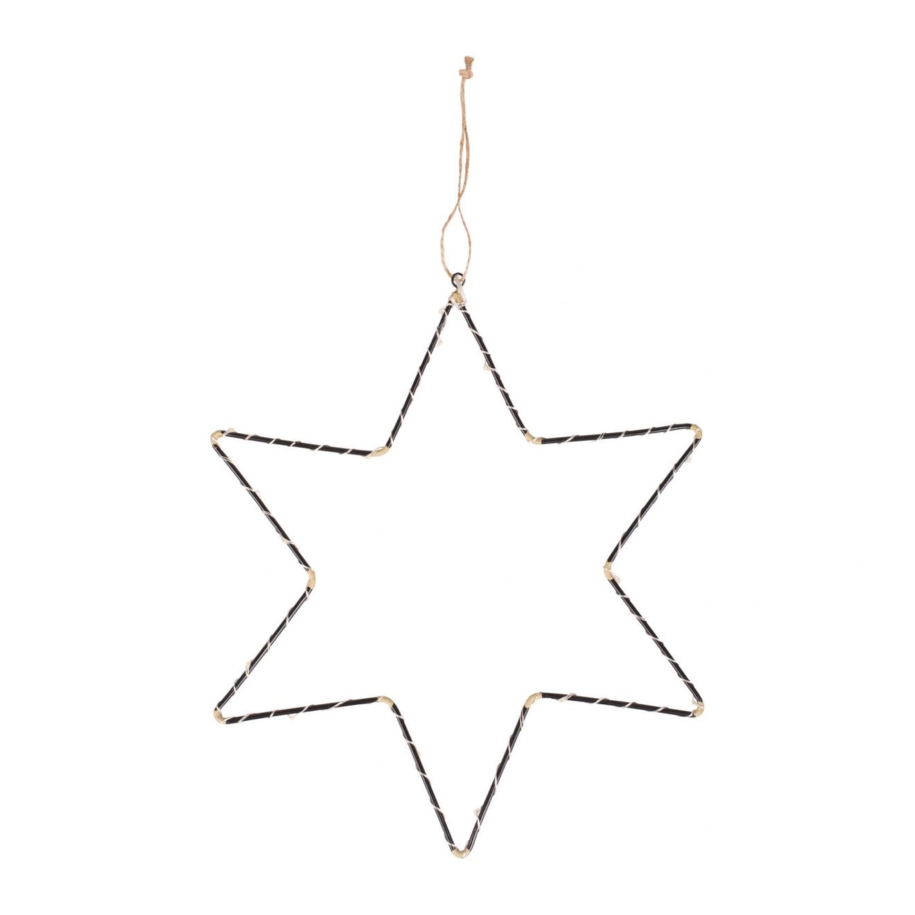 Stella decorativa led da appendere