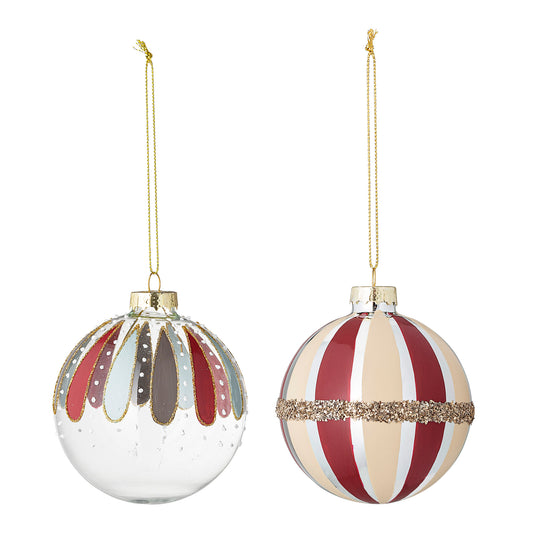 Set 2 palline decorative circus