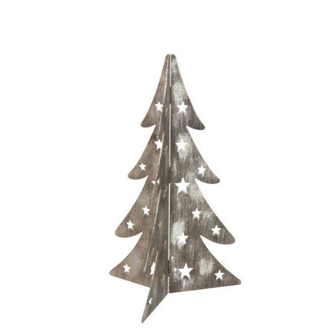 Albero natale 3 parti metal